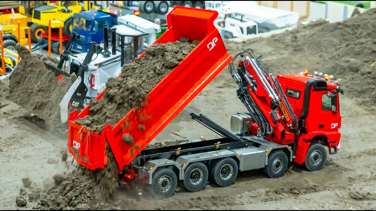 👉 INSANE RC Construction Site &ndash; Excavators, Trucks & Heavy Machines!
