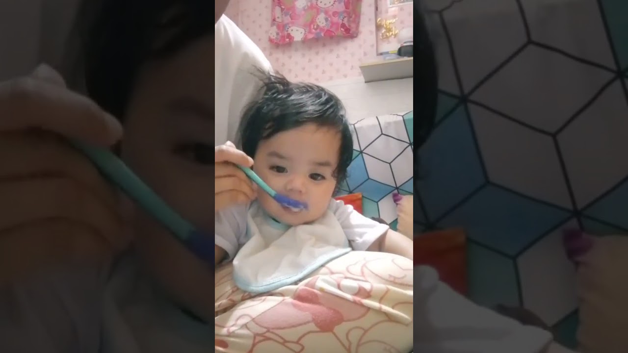 First solid food ni baby @ 6 months☺️