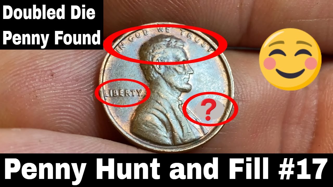 Penny Hunt and Fill #17 - Doubled Die Penny Found!