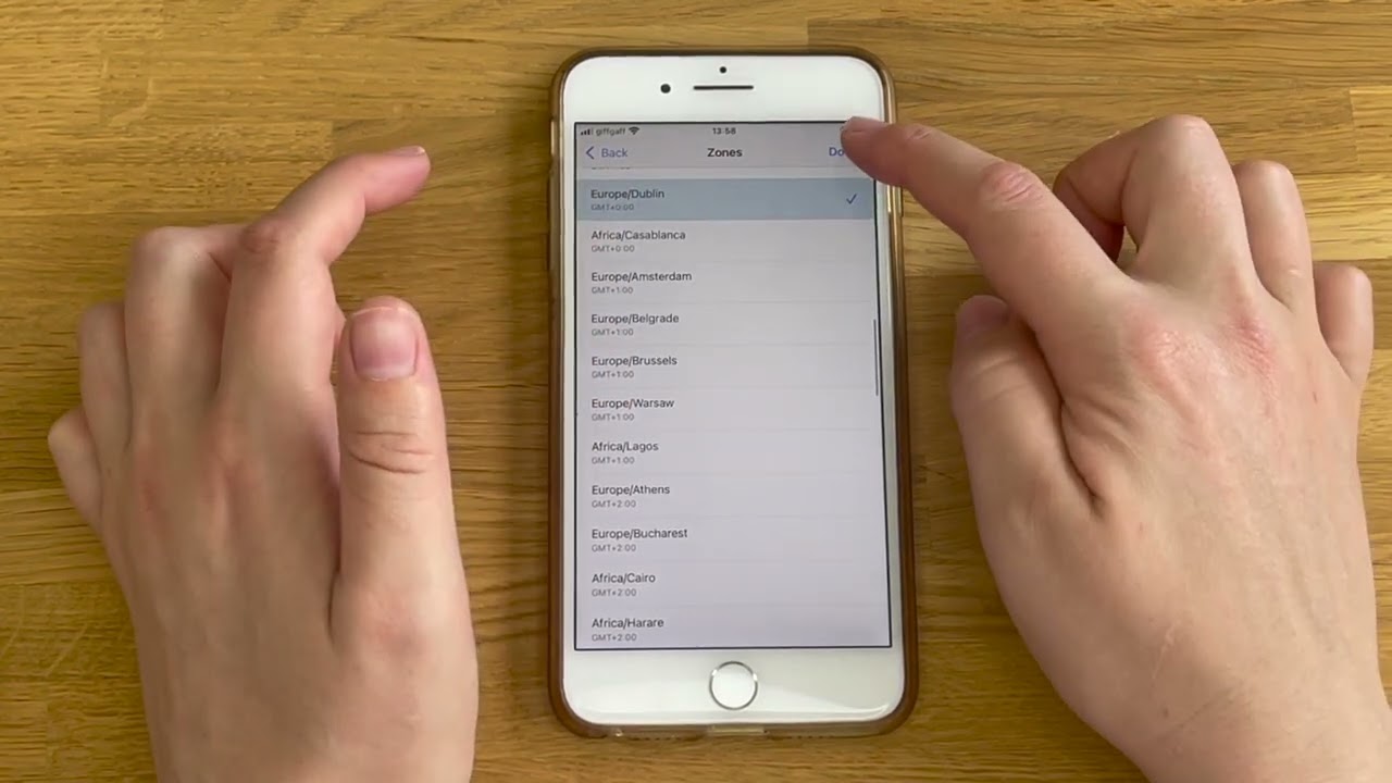 Setting the correct time on your Farmstream device