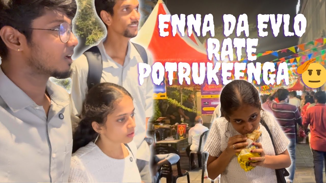 Food festival in skyone👀🍔| porataasi veruthathula ieukaaru nu theriyaama non veg vangitom😂🤣