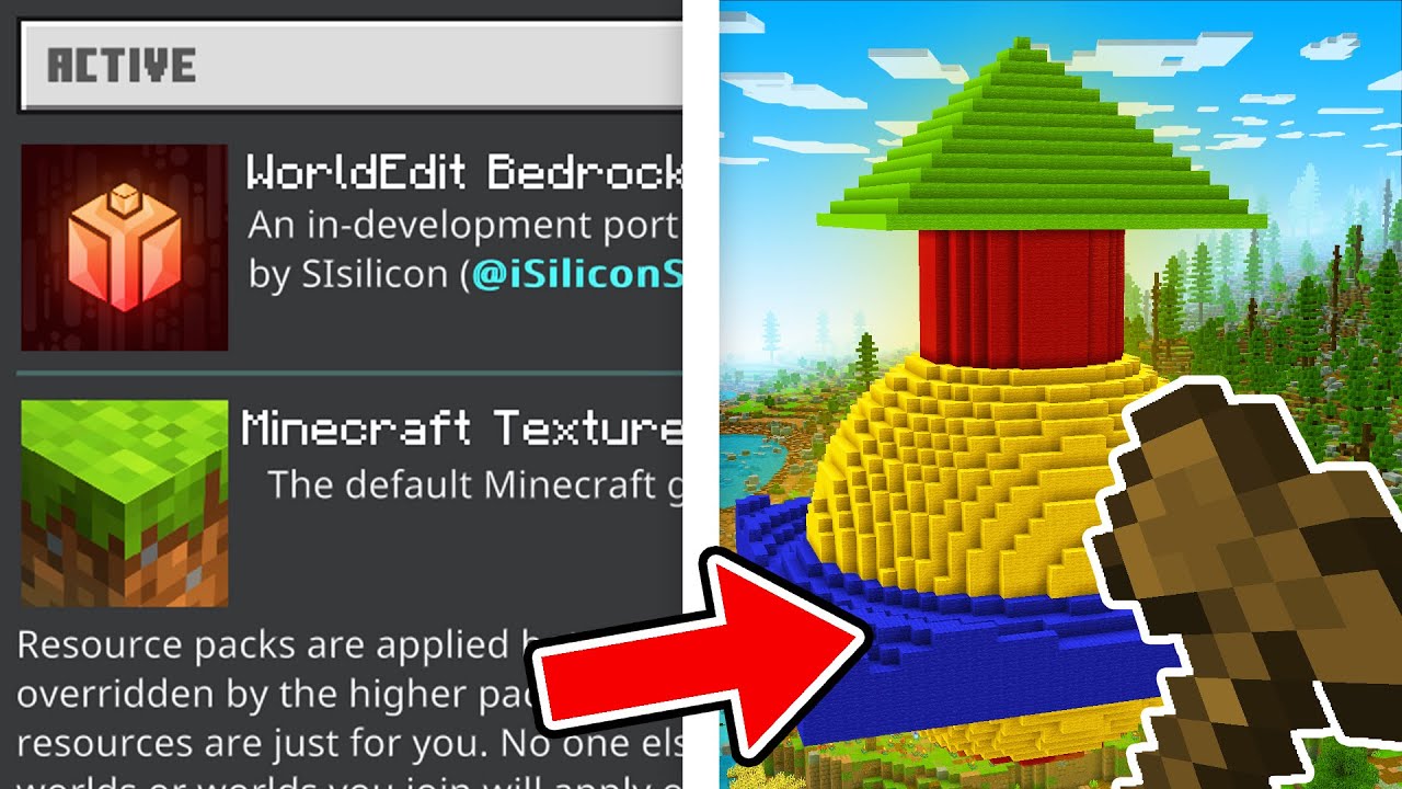 World Edit Add-On for Minecraft! | Minecraft Bedrock 1.21.100+