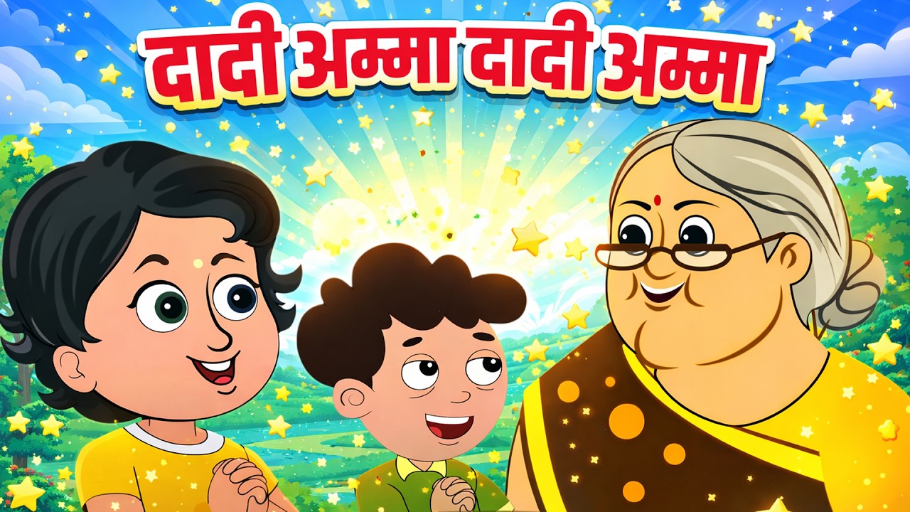 Dadi Amma Dadi Amma Maan Jao | दादी अम्मा - दादी अम्मा | Hindi Rhymes For Childrens | Nursery Rhymes