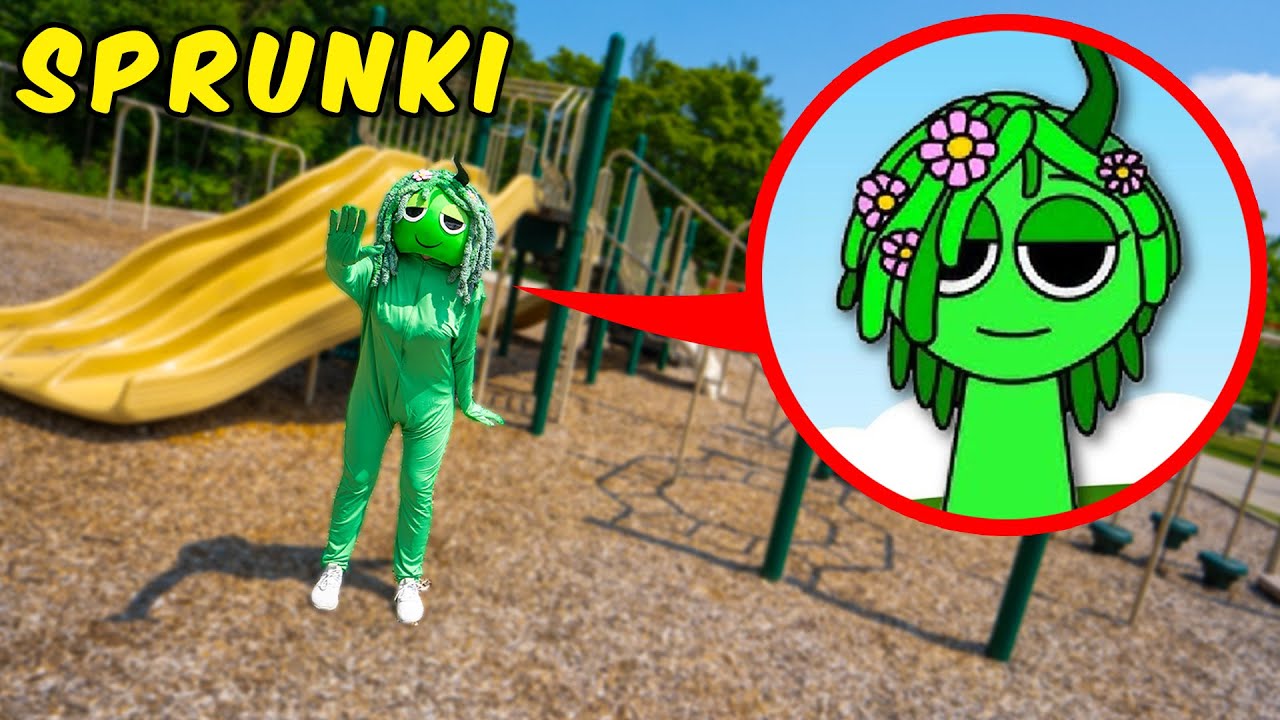 I CAUGHT VINERIA FROM SPRUNKI IN REAL LIFE (SPRUNKI)