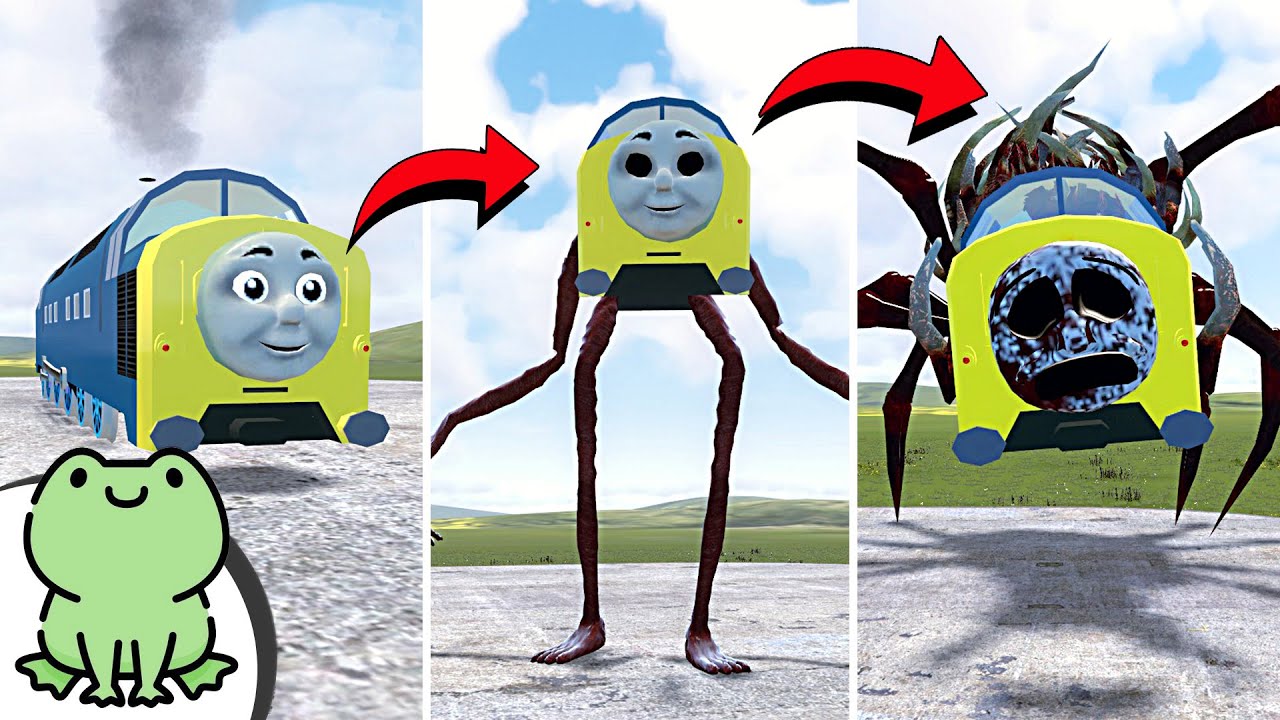NEW EVOLUTION OF FRIENDS THOMAS TRAIN In Garry's Mod! PAGE 3!