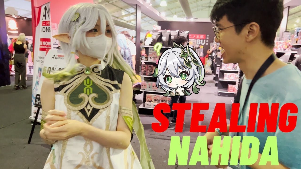 Bringing home real life Nahida at all cost! (behind the scenes at Nijigen 2023)