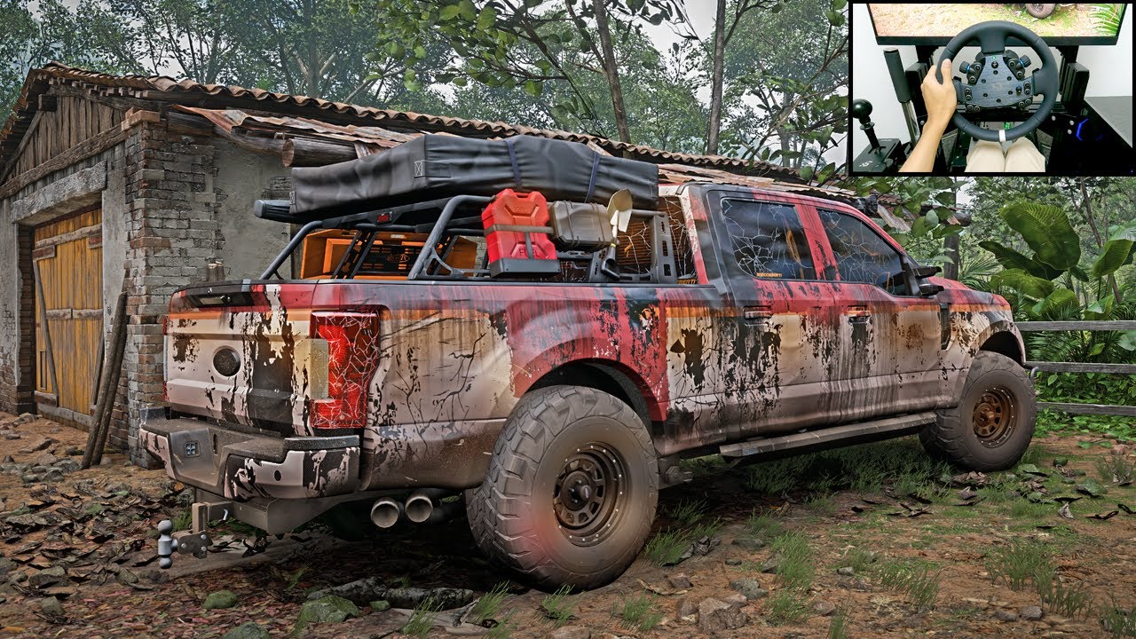 Rebuilding Ford Super Duty F-250 (1225HP Offroad Build) - Forza Horizon 5 | Logitech G RS50