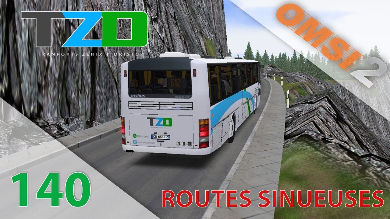 [OMSI 2] [TZD] Episode n°140 : Irisbus Axer | Routes sinueuses sur Römerberg