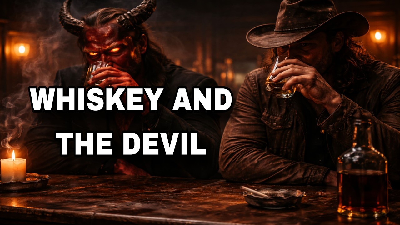 Whiskey & The Devil | Outlaw Blues Song | Late Night Country Blues For Broken Men