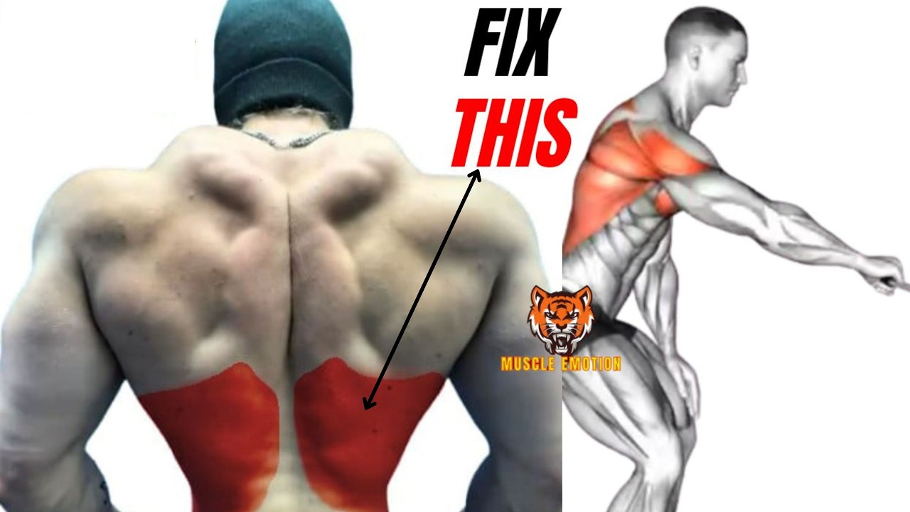 You just need these 3 exercises to get a wide back