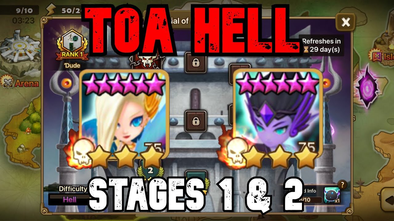 TOA HELL STAGES 1 & 2 - LAIMA (FTP) & ASCHUBEL (PTW) - NOVEMBER 2021