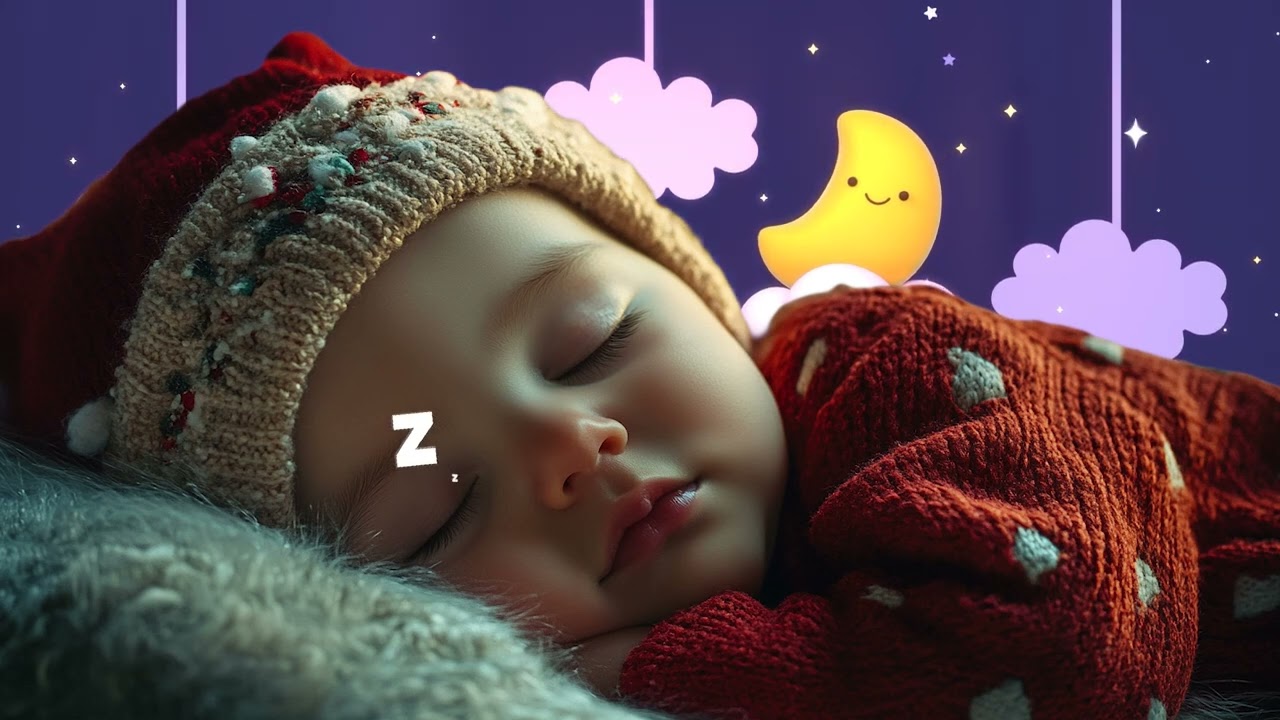 BaBa Black Sheep Lullaby🐑🖤🌟| 10 Hour of Soothing Sleep Music for Your Baby👼🩷🌙 | Fairybee Lullaby🐝