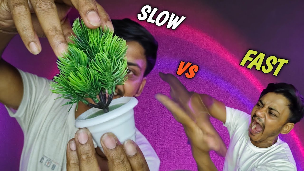 Slow vs Fast ASMR 