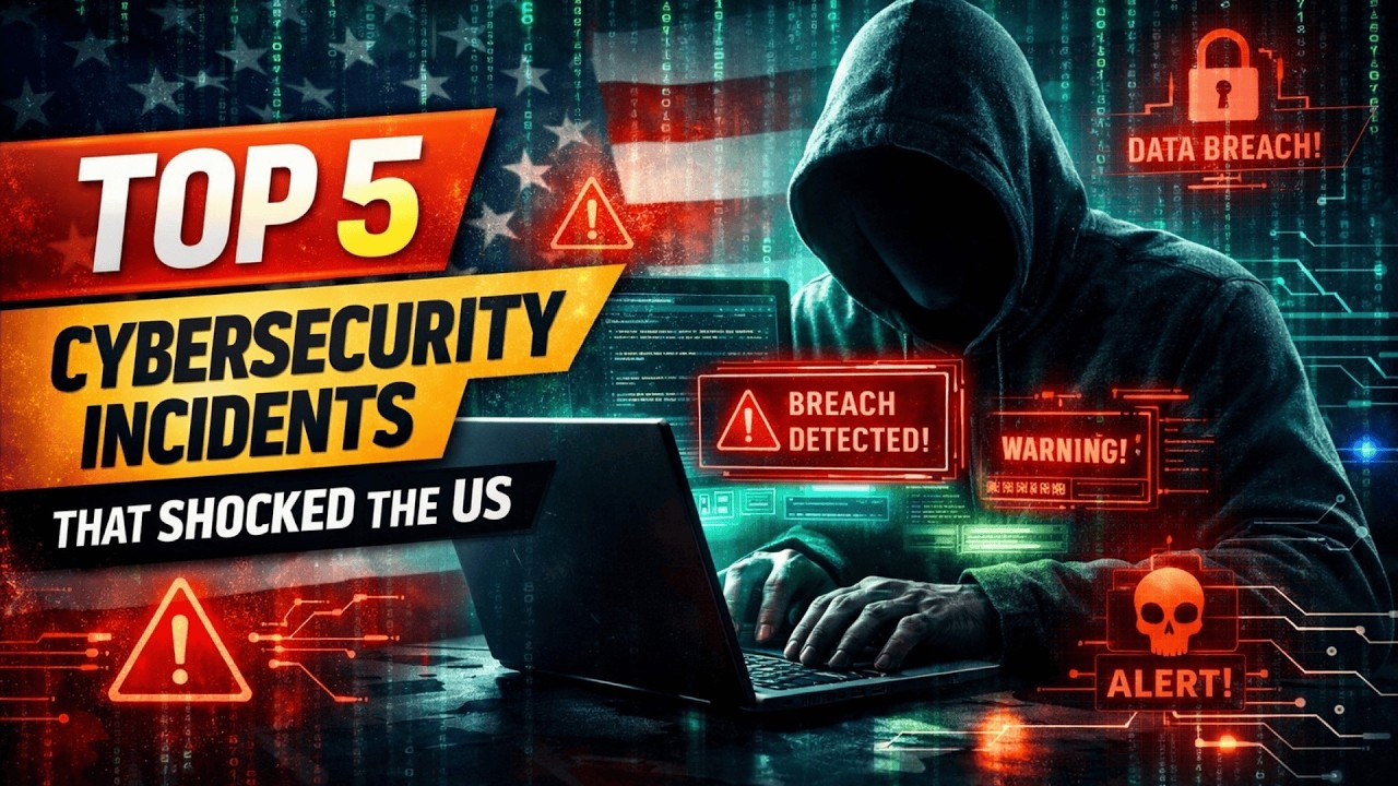 TOP 5 RECENT CYBERSECURITY INCIDENTS THAT SHOCKED THE US!!
