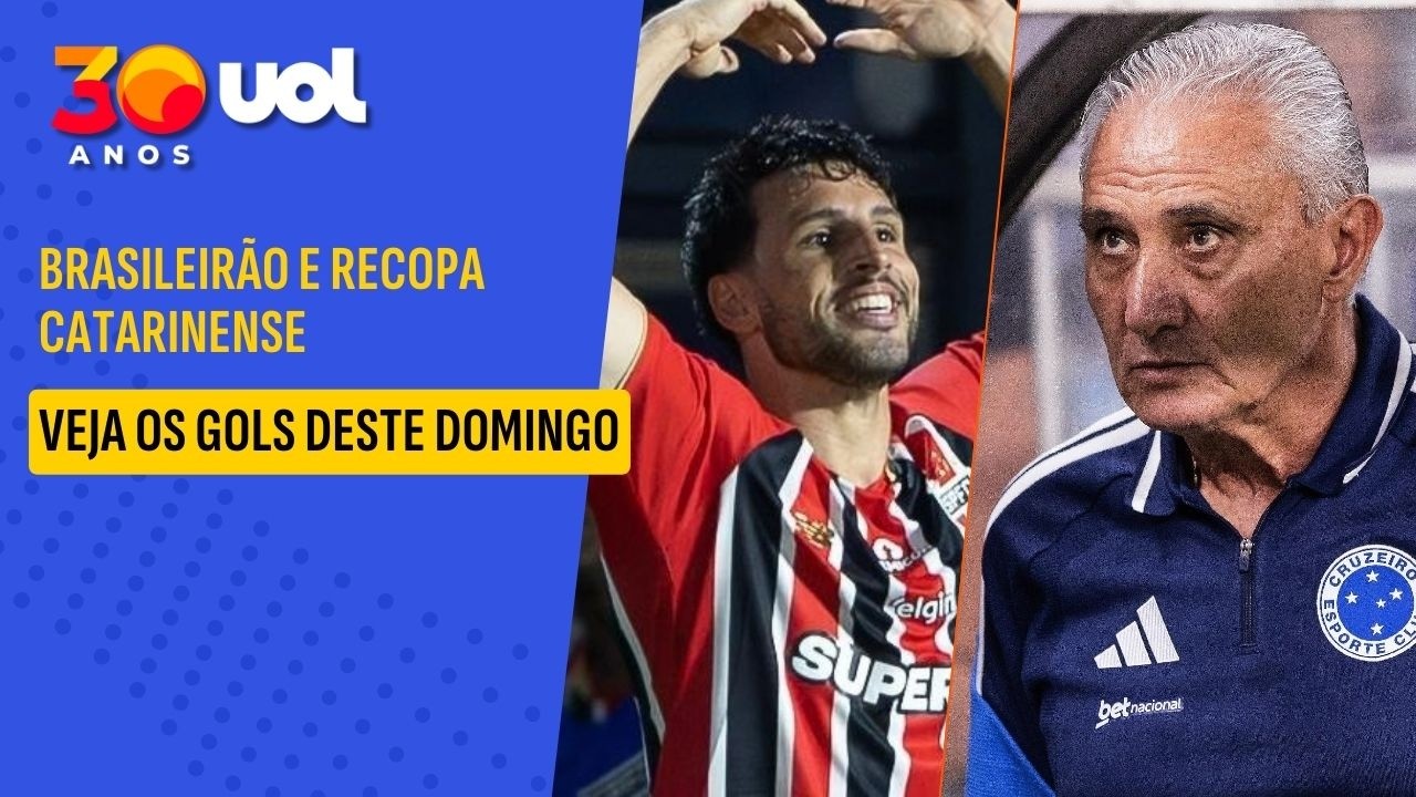 SÃO PAULO LÍDER E TITE DEMITIDO DO CRUZEIRO | VEJA TODOS OS GOLS DO BRASILEIRÃO E RECOPA CATARINENSE