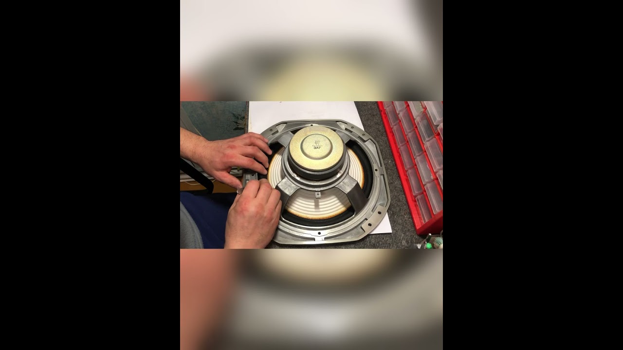 Замена ппу подвеса на тканевый. Динамики VICTOR ZERO 5FINE ZERO 50FINE .