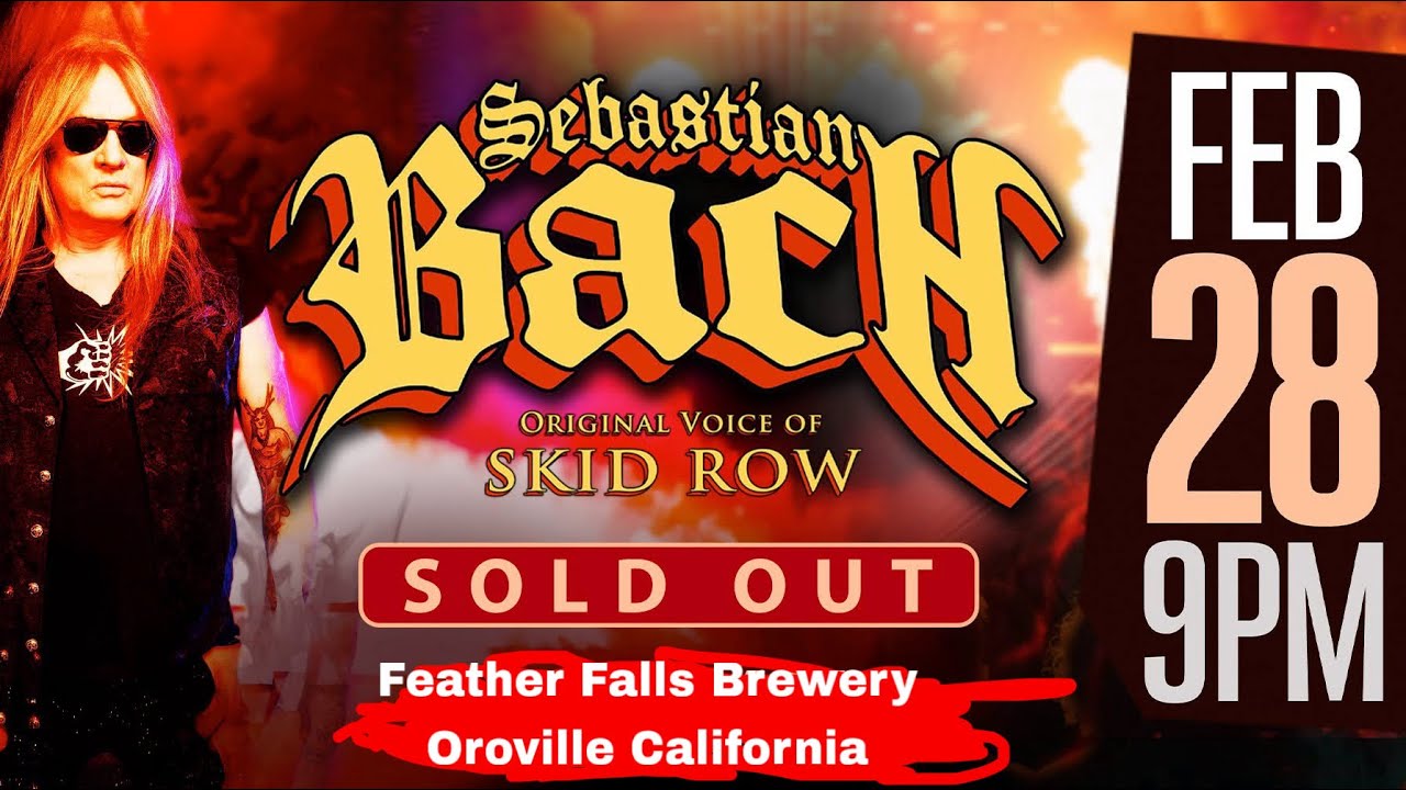 Sebastian Bach - Future of Youth - Live at The Feather Falls Brewery in Oroville Ca Feb 28, 2026