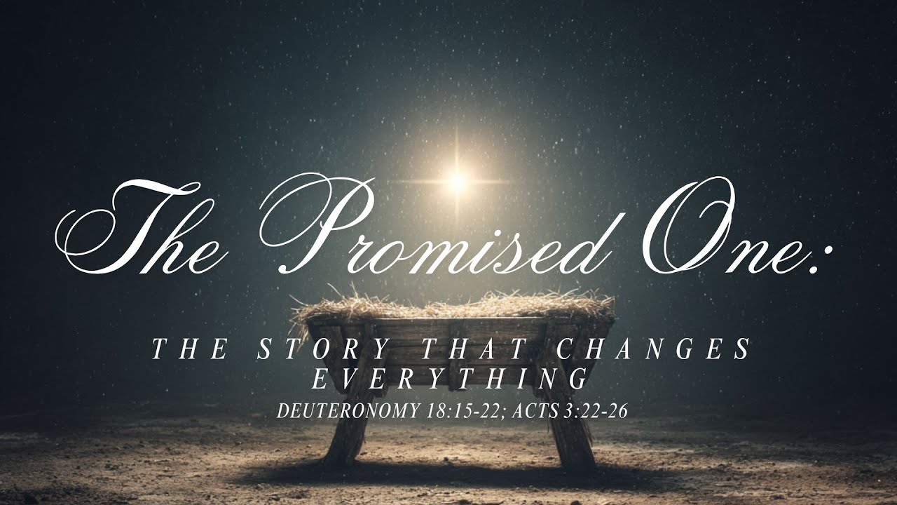 “Jesus: The True Voice We Can Trust in a Noisy World” - Deuteronomy 18:15-22; Acts 3:22-26