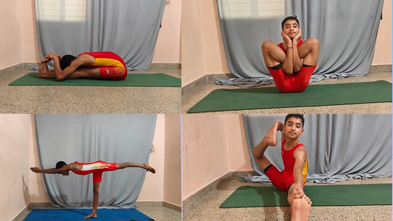SYK- 5th Inter class yoga Championship/all group compulsory  yoga postures.
