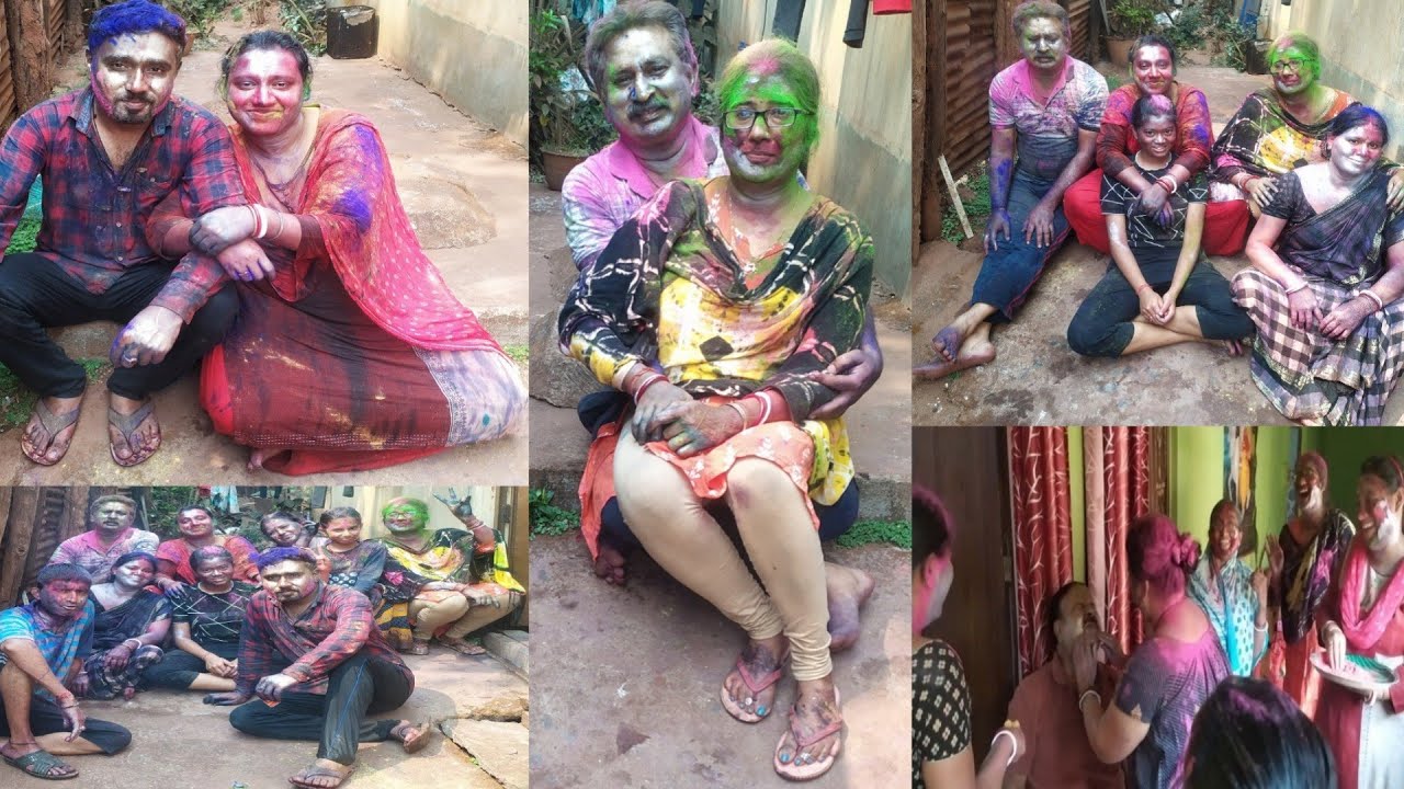 Sobai mile jomiye holi khellam || Happy Holi