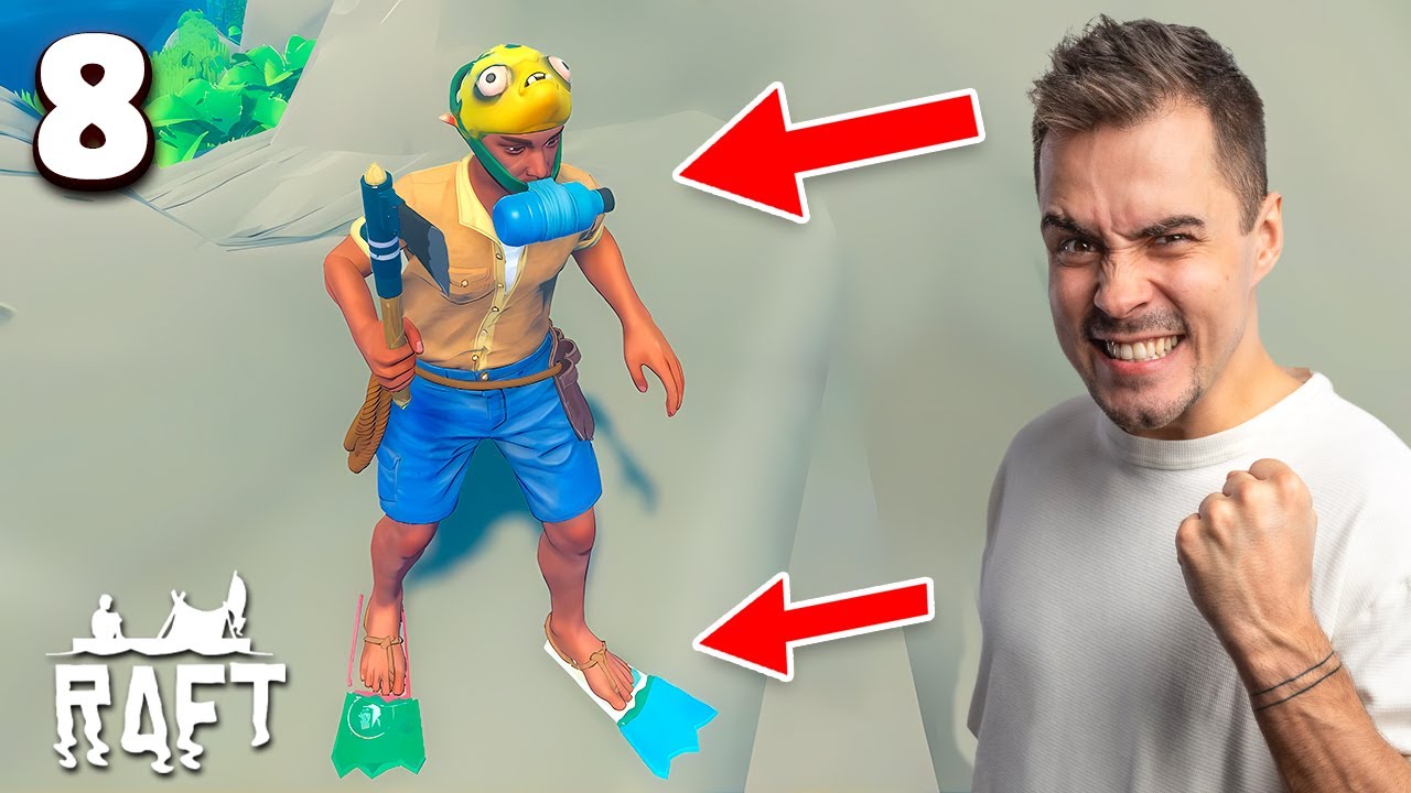 MAM SPRZĘT DO NURKOWANIA! - RAFT! reZi na tratwie! odc. 8