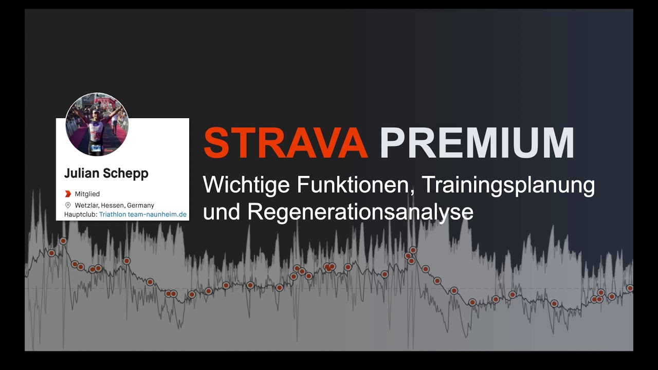STRAVA PREMIUM DEUTSCH - Wichtige Funktionen, Trainingsplanung und Regenerationsanalyse