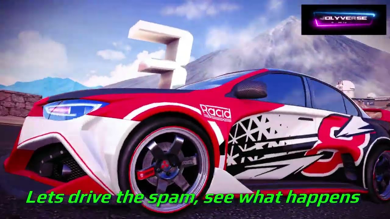 Driving Spammed Cars to Rank Up - Asphalt 8