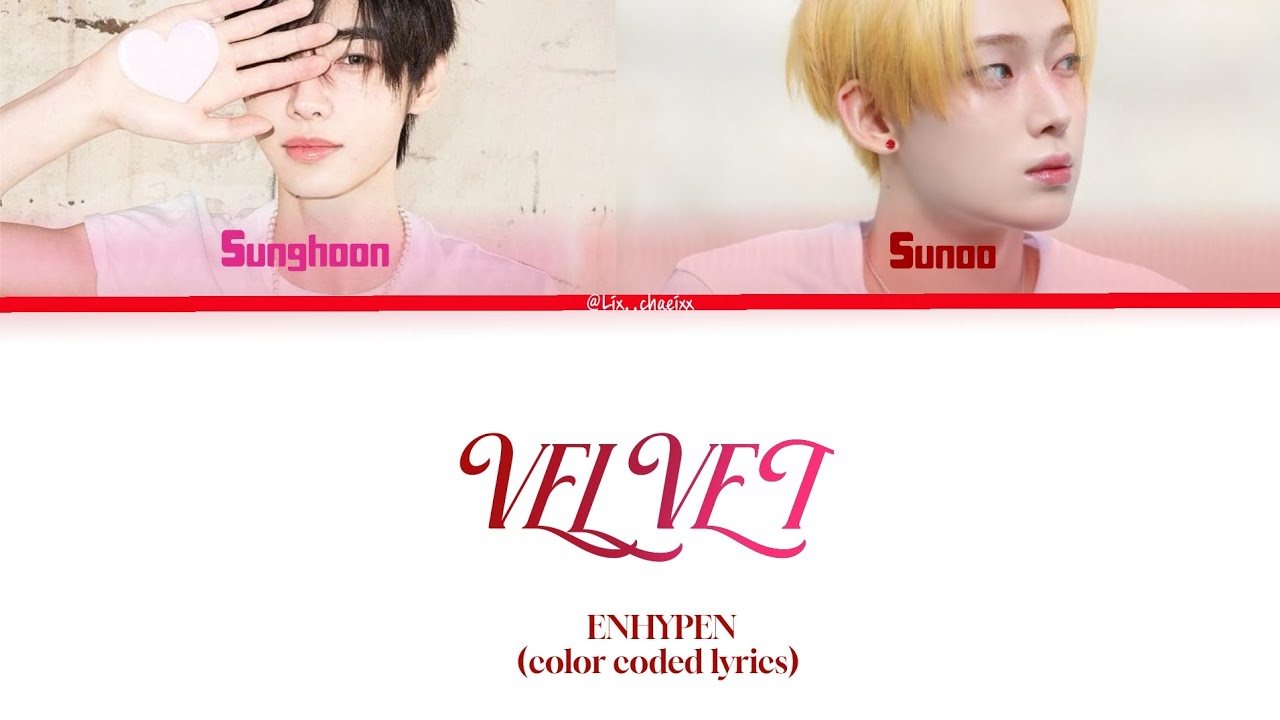 velvet (ENHYPEN) AI cover♡. . 