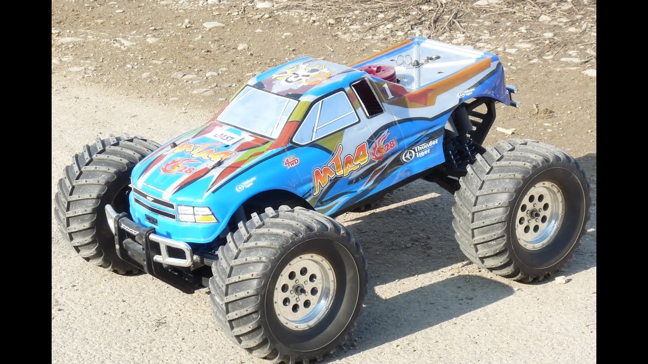 Thunder Tiger MTA4 S28 first run tests and handling after winter