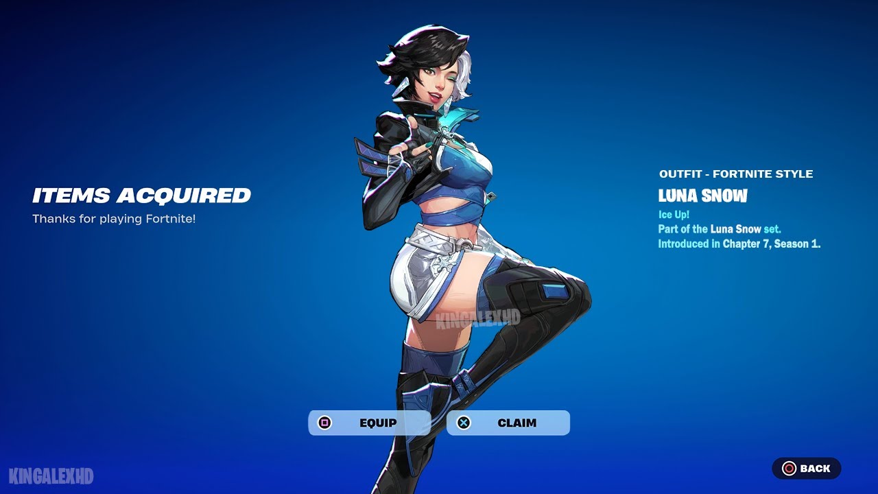 Как получить скин Луны Сноу БЕСПЛАТНО в Fortnite прямо сейчас! (Разблокируйте набор LEGO Луны Сноу)