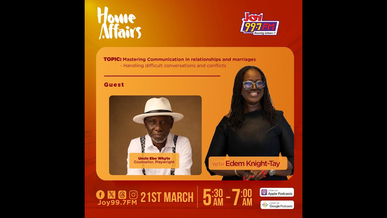 Home Affairs with Edem Knight-Tay | Saturday, March 21, 2026