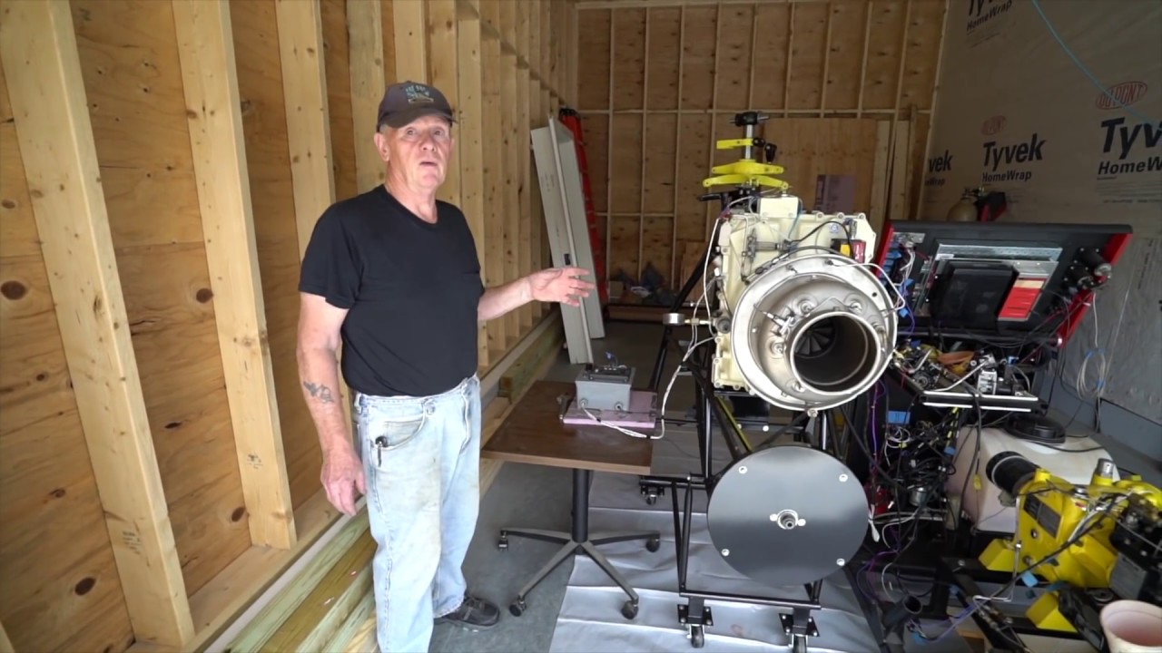RotorWay Turbine Engine Demonstration