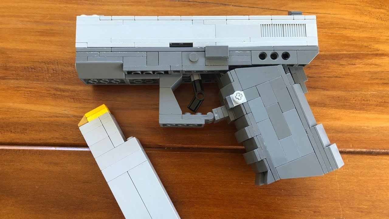 LEGO Glock-18 Working + Tutorial