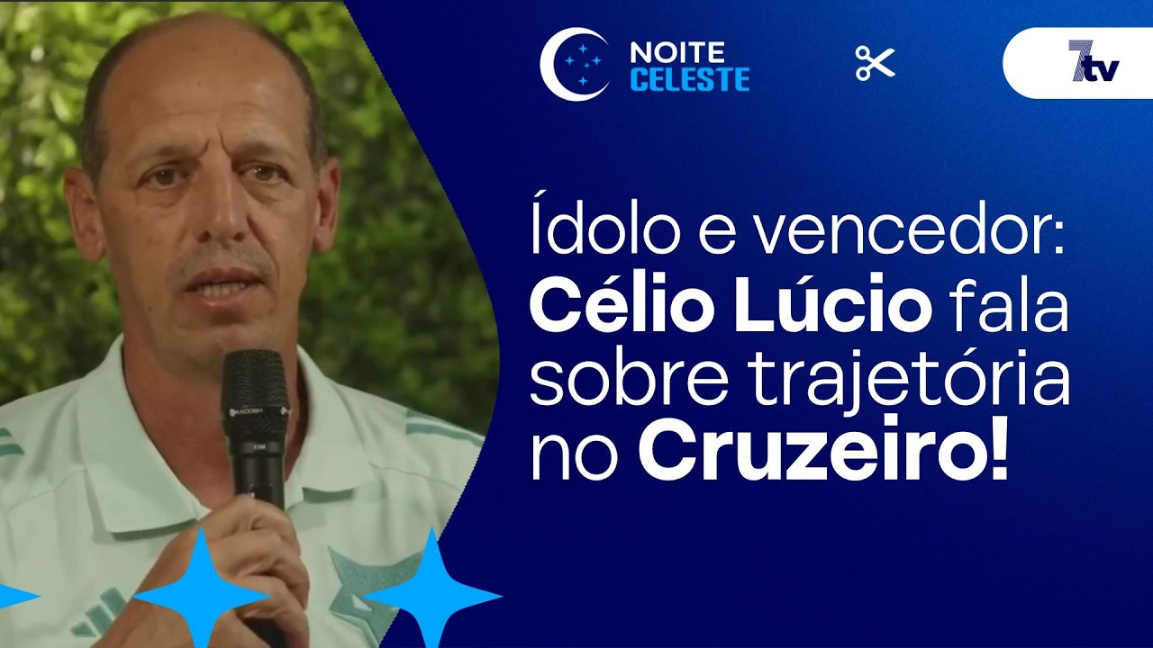 CURRÍCULO PESADO! Célio Lúcio relembra títulos, bastidores e a emoção da Copinha 🔥 #cruzeiro #7tv