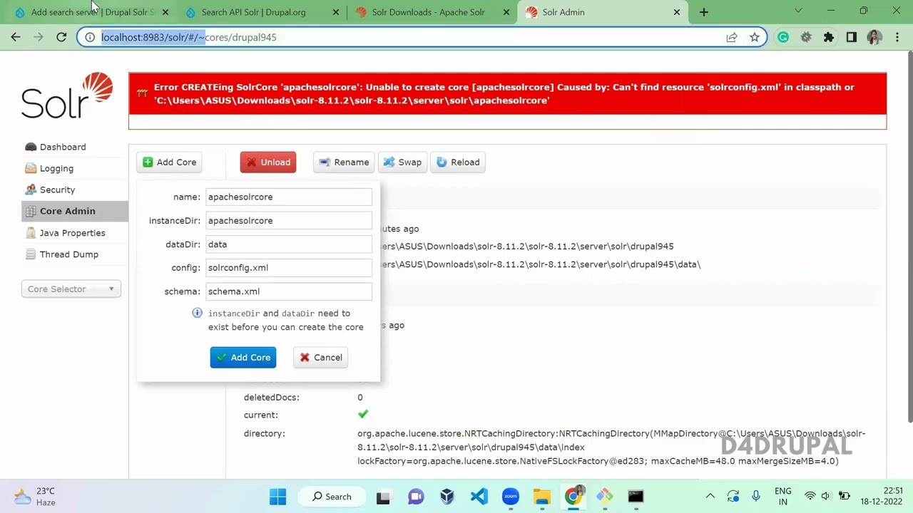 Интеграция Drupal с Apache Solr в Drupal 9 | D4Drupal
