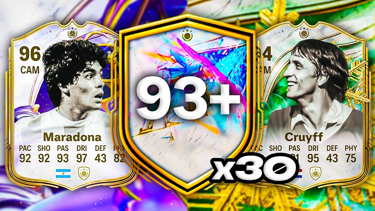 30x 93+ CAMPAIGN ICON PICKS! 😱 FC 26 Ultimate Team