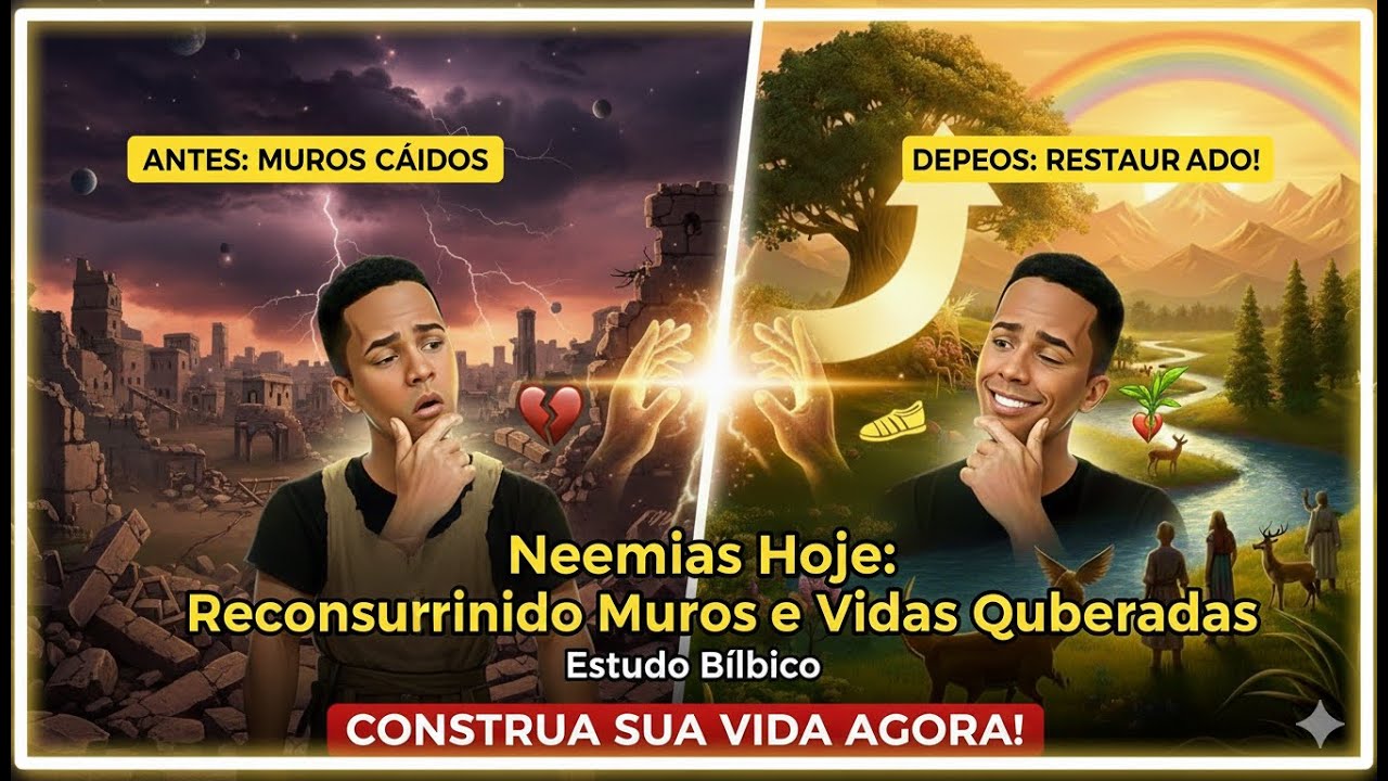 Neemias Hoje: Reconstruindo Muros e Vidas Quebradas | Estudo Bíblico