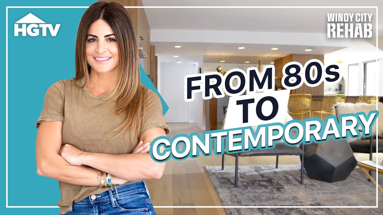 Contemporary Remodel of Postmodern 1980s Apartment in Downtown Chicago | Windy City Rehab | HGTV