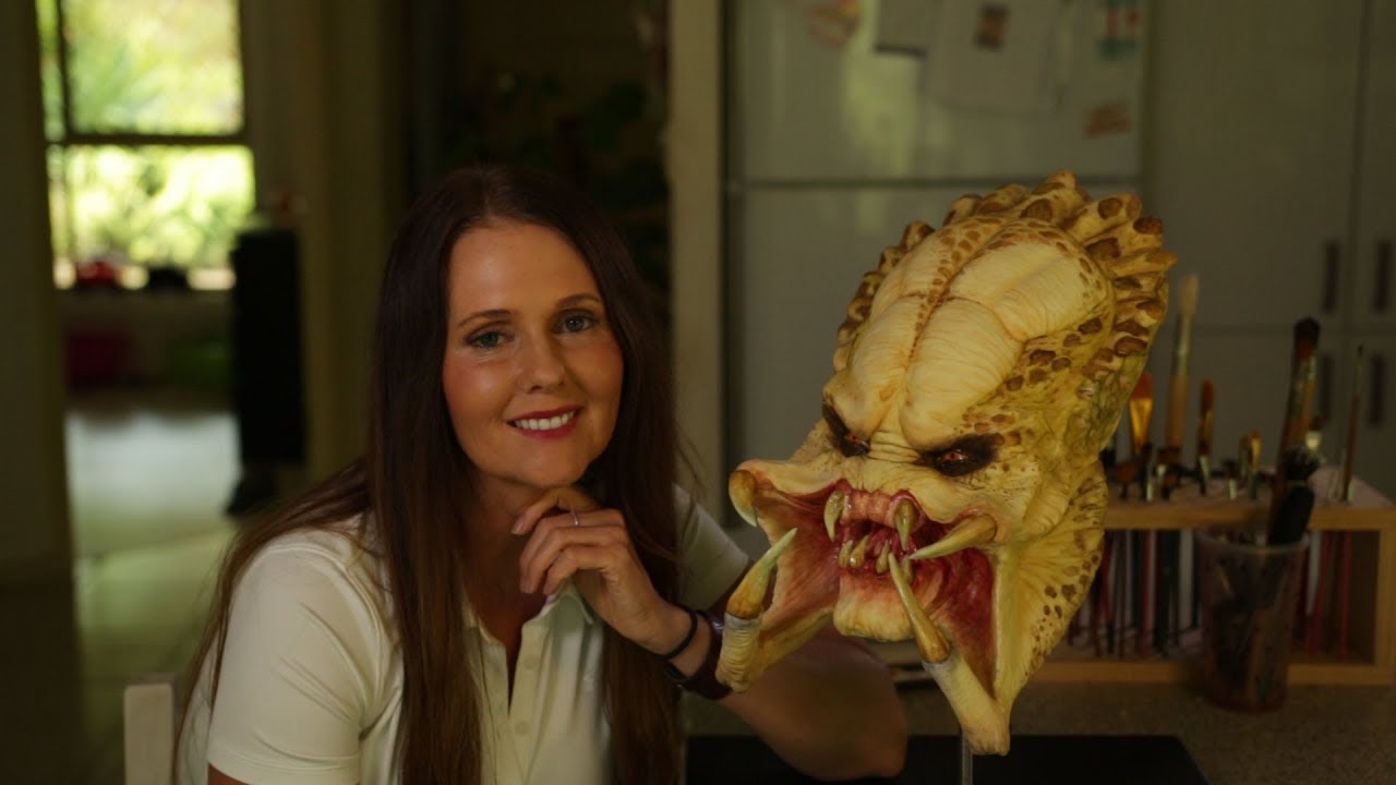 Predator Sugar Sculpture.