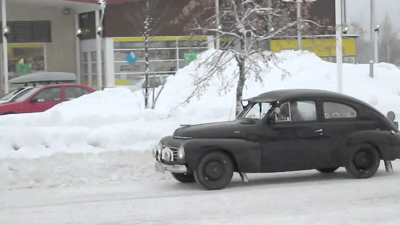 Old cars in Karstula, Finland