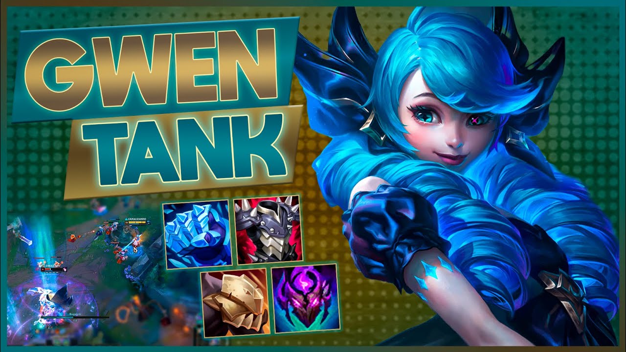 GWEN TOP FULL TANK | FUI O TOP TANK DO JOGO, MESMO COM UMA GAMEPLAY CRIMINOSA | MEC