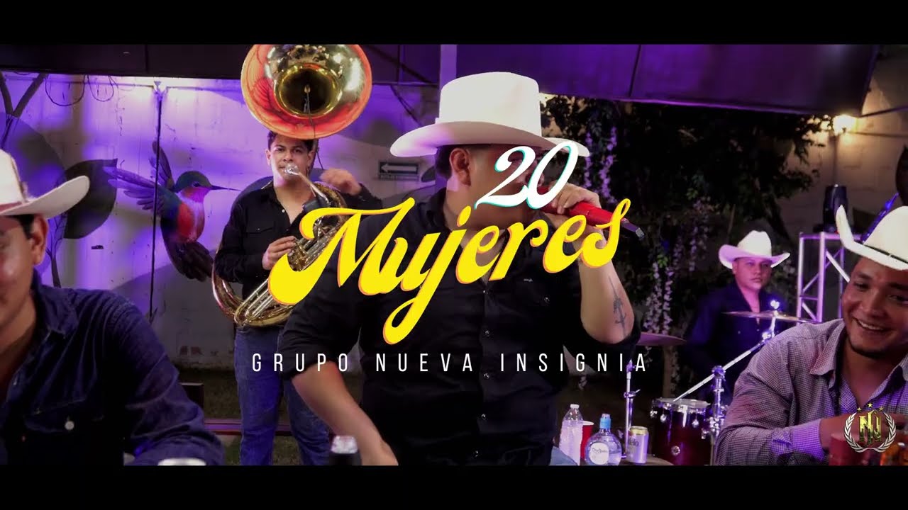 20 Mujeres, El Viejo Paulino (En Vivo) - Grupo Nueva Insignia