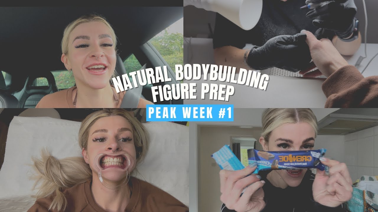 NATURAL BODYBUILDING FIGURE PREP | PEAK WEEK #1