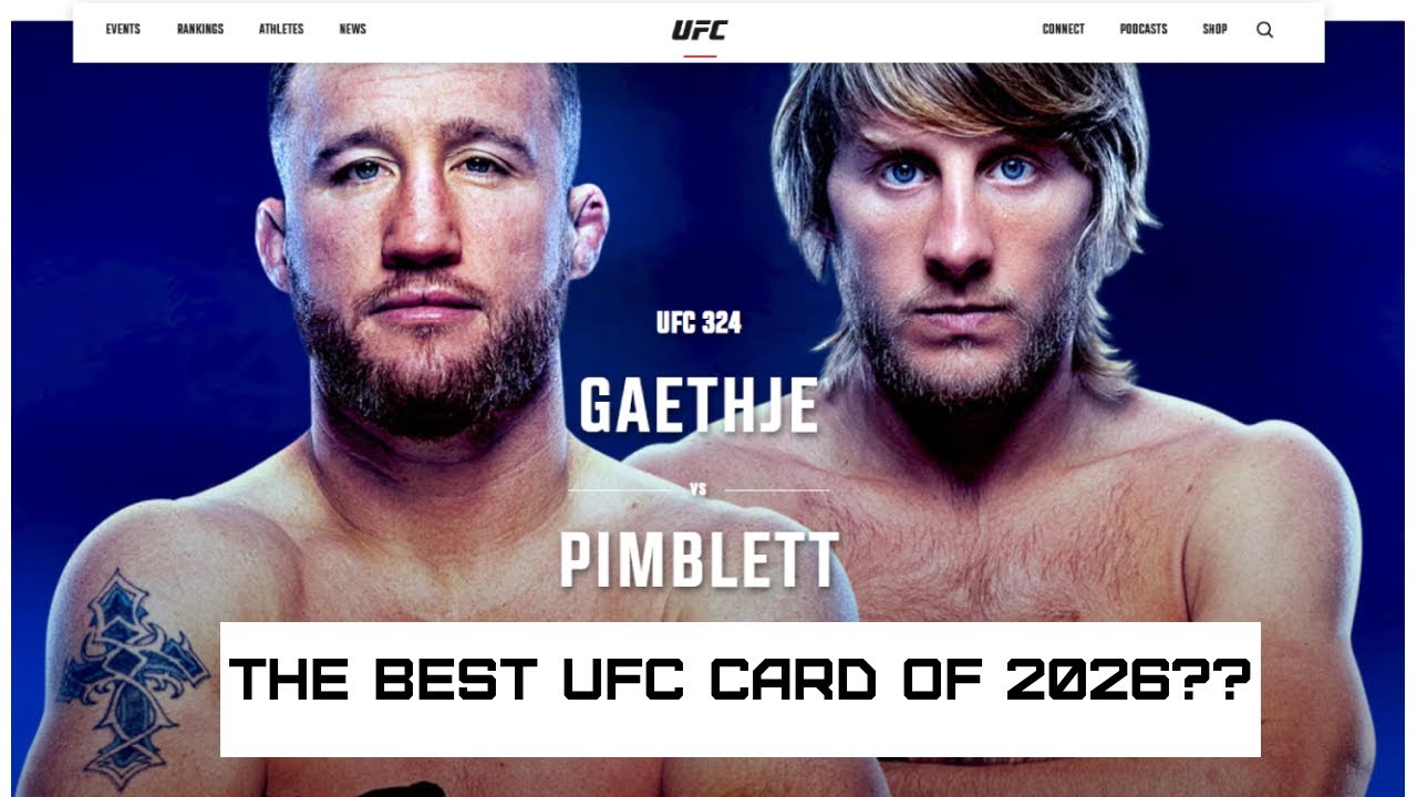 QUICK FIRE UFC 324 PREDICTIONS