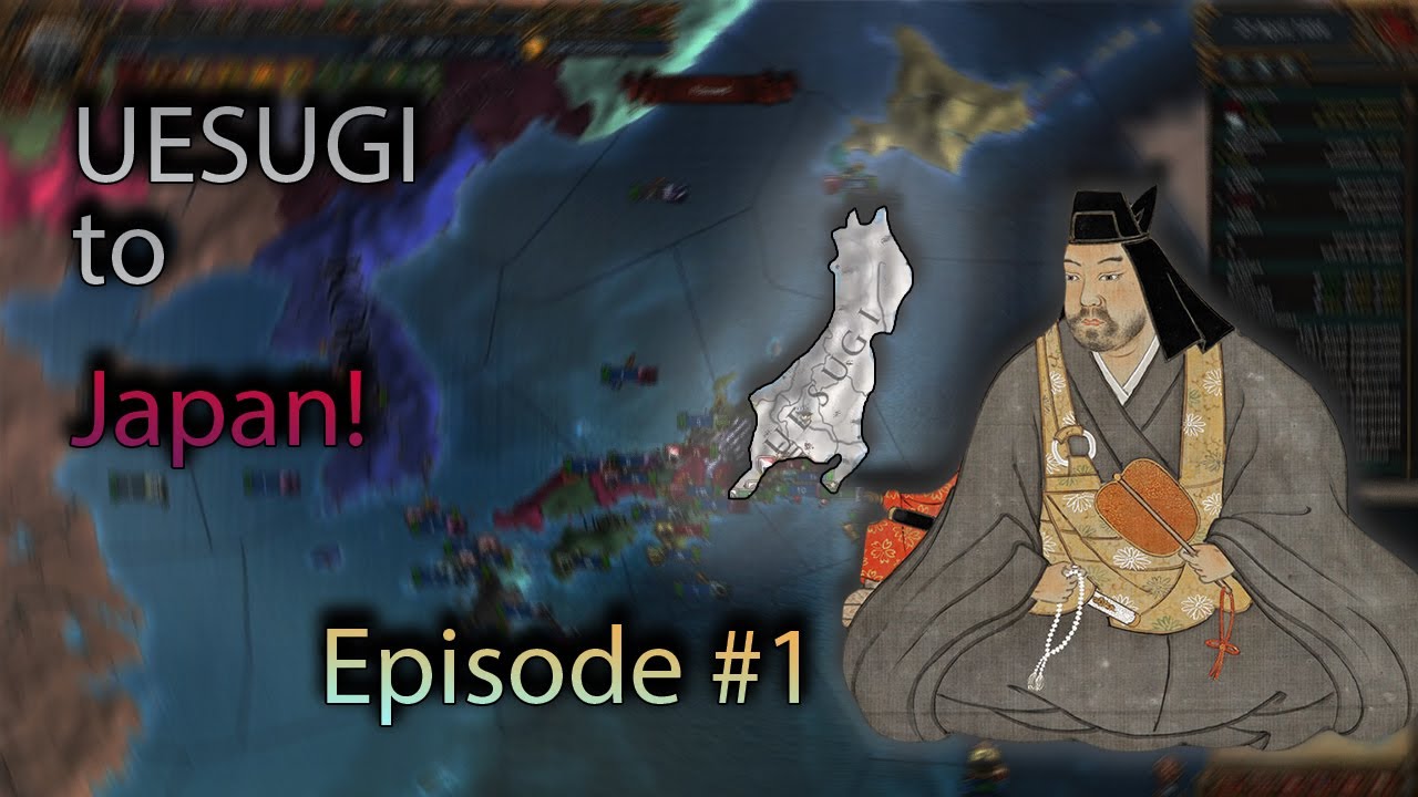Eu4 1.35 Uesugi to Japan RUN Episode#1 Unite Japan As Daimyo/The Chrysanthemum Throne Achievement