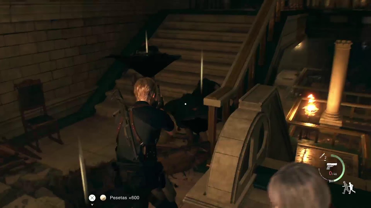Resident Evil 4. Gameplay live.