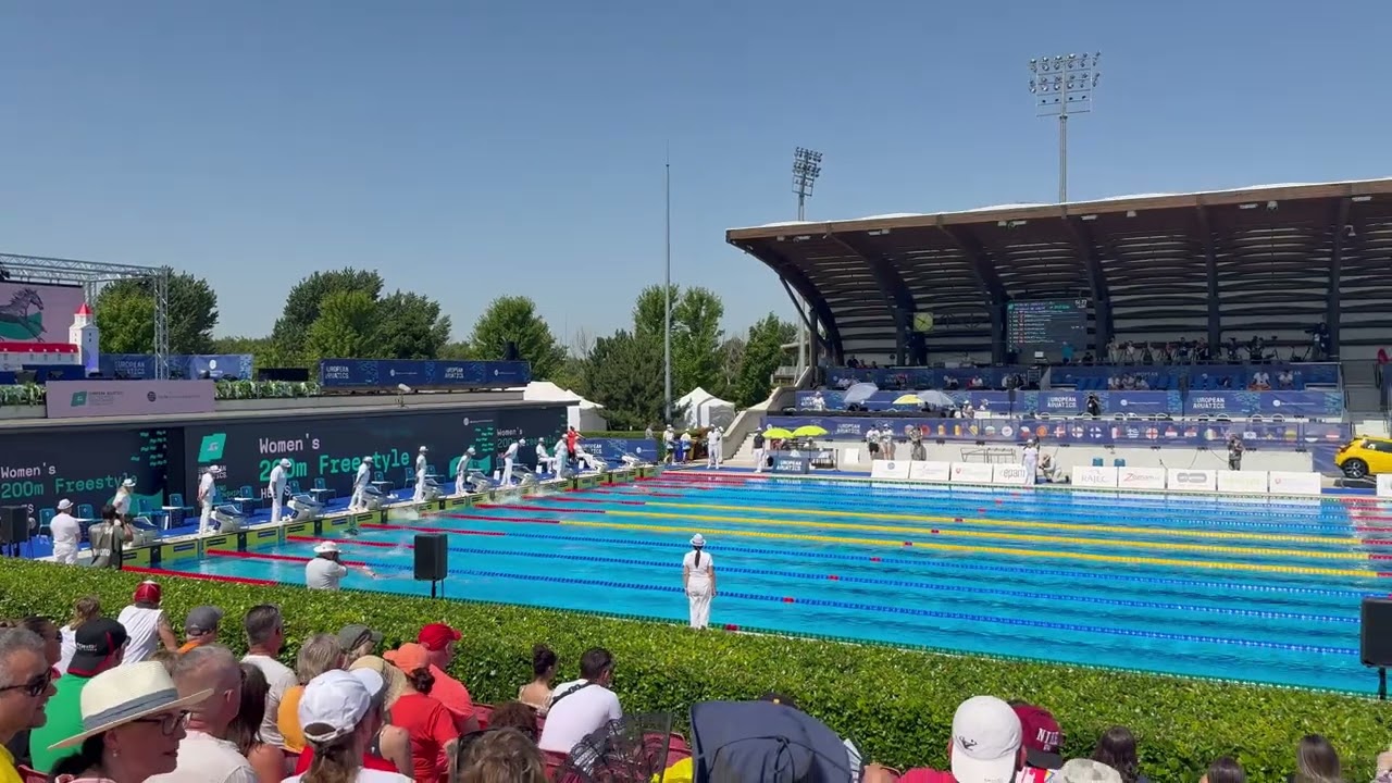 Justina Kozan 200 free Šamorin 2025