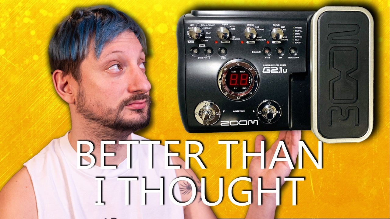 I revisited my Multifx-Pedal - ZOOM G2.1U