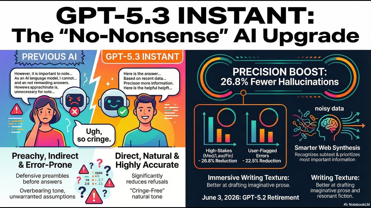 (Podcast) GPT 5.3 Instant The AI That Finally Stopped Lecturing Us