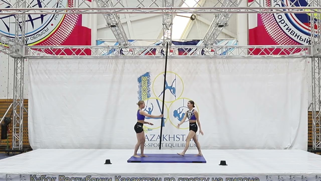 Chsherbakova Lidiya + Ponomarenko Sofya (Podium, Pavlodarskaya obl.)